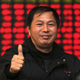 Thumbs and markets up.